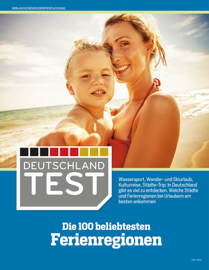 Deutschland Test: Bernau ist unter den TOP 100 der deutschen Ferienregionen. (Juni 2015)