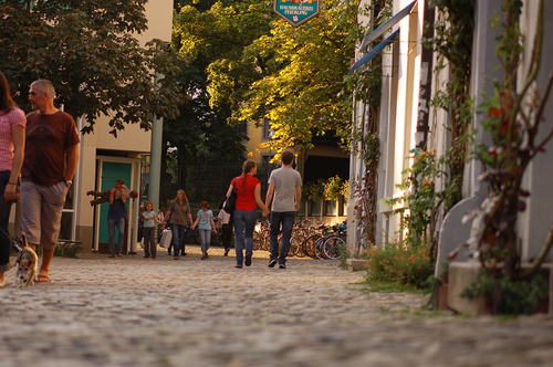 Bummel durch die Innenstadt von Freiburg. Foto: Heike Budig